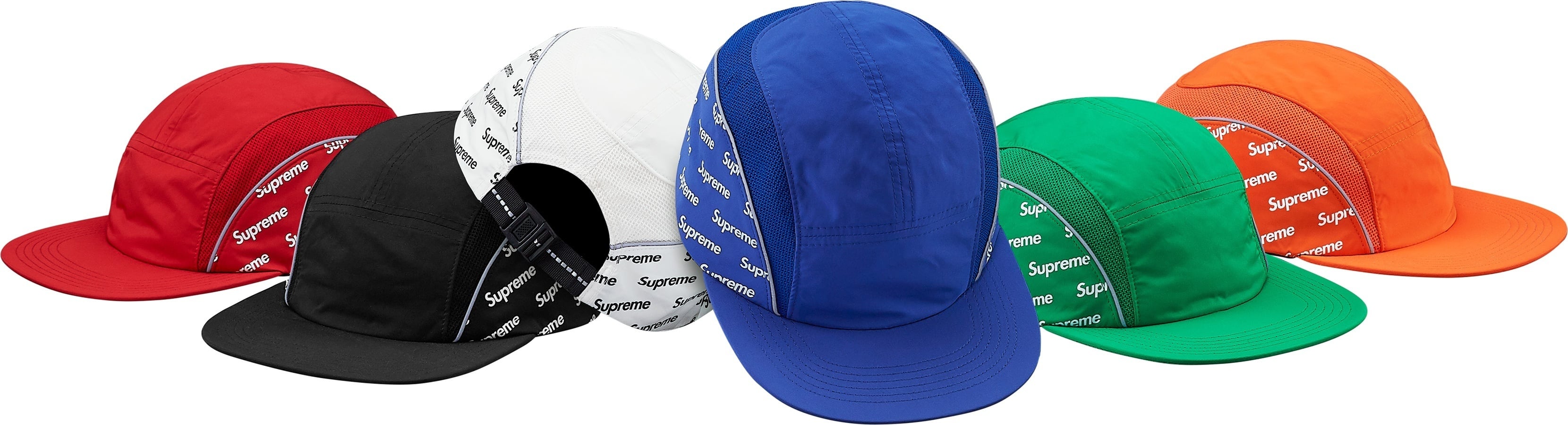 Diagonal Logo Side Panel Camp Cap